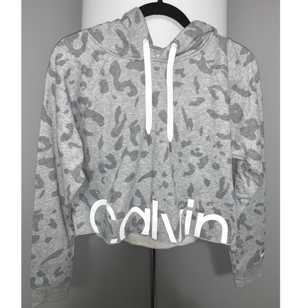 NEW Calvin Klein cropped hoodie: women’s small
